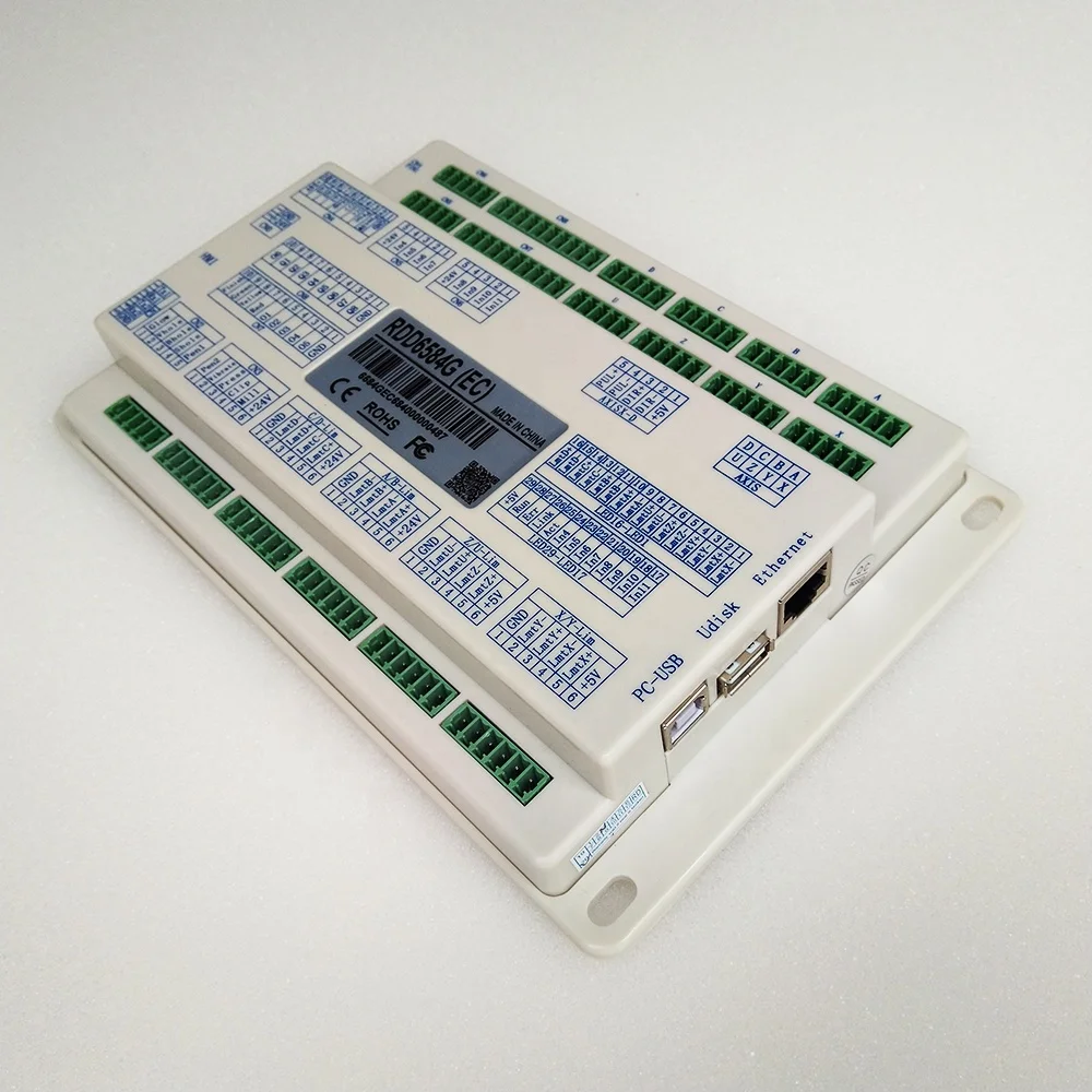 New RuiDa RDD6584G-B Controller Main Board Motherboard DC 24V 8 Axes 256M Memory Ethernet/USB Communication