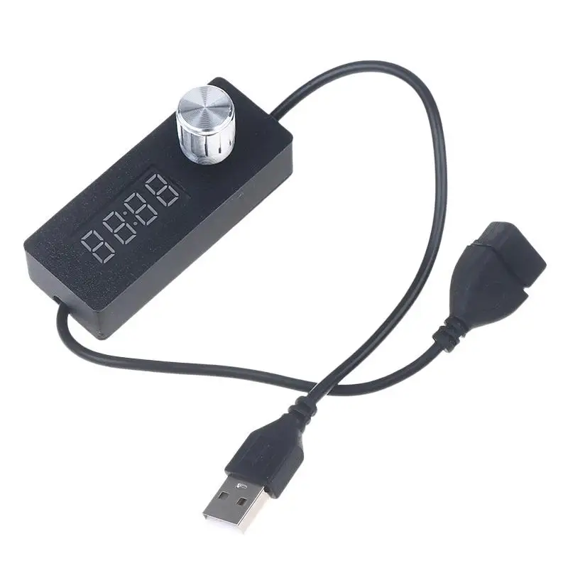 Reliable Digital Display USB Timer Switch Portable Adjustable Power Off Switch 5V Switching Cord Auto Shut Off Power Management