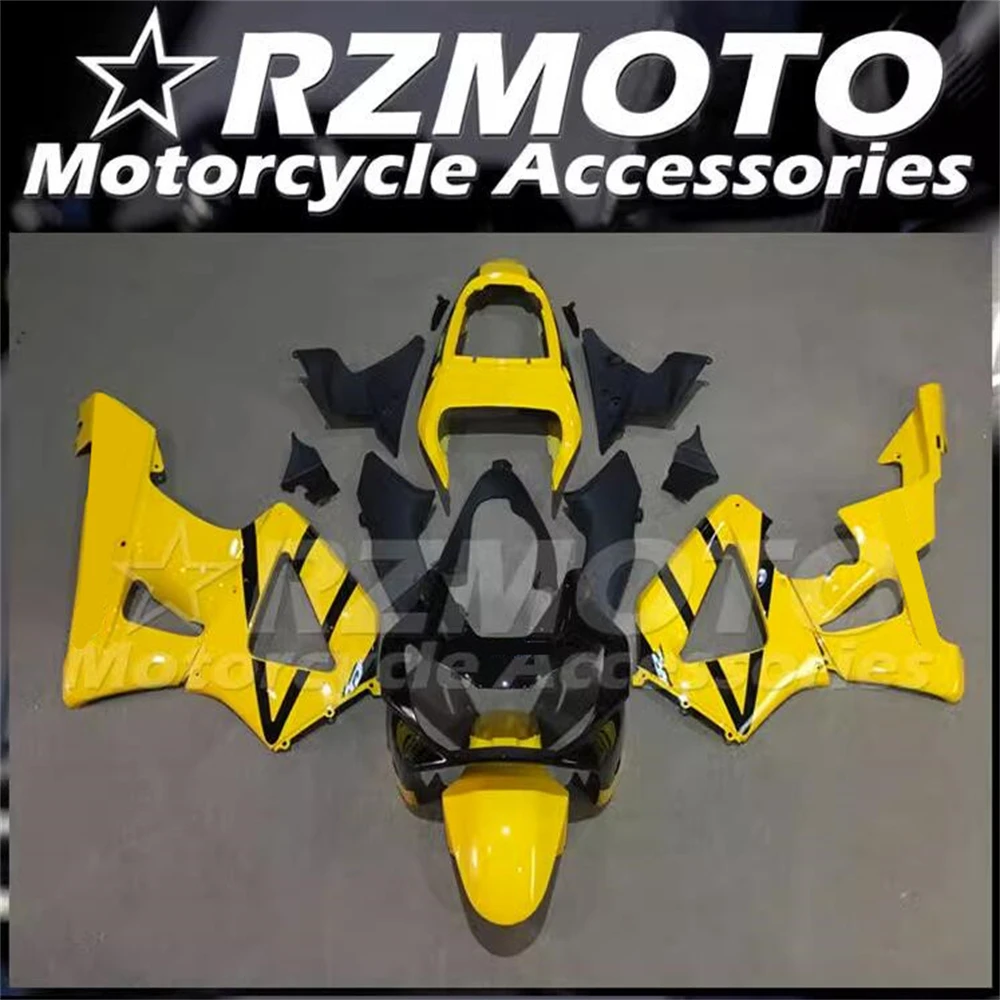 Injection Mold Custom New ABS Fairings Kit Fit for HONDA CBR929RR 2000 2001 00 01 CBR929 Bodywork Set Black Yellow