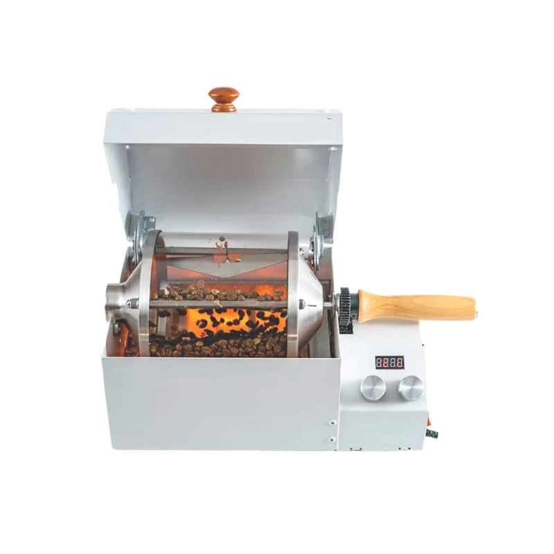

Electric Heating Coffee Beans Roaster Automatic Small Hot Air Roast Machine Household Coffee Beans Commercial Coffee Machine