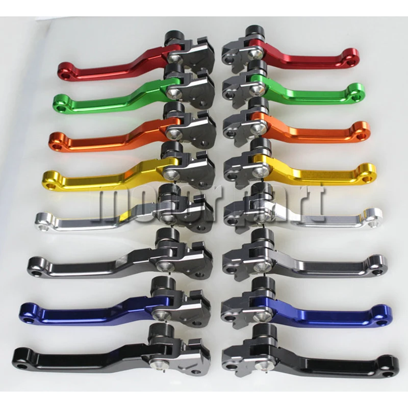 Motocross CNC Pivot Brake Clutch Levers For 2004-2015 Honda CR125R CR250R CRF450X CRF250X Dirt Bikes Offroad 05 06 07 08 09 10