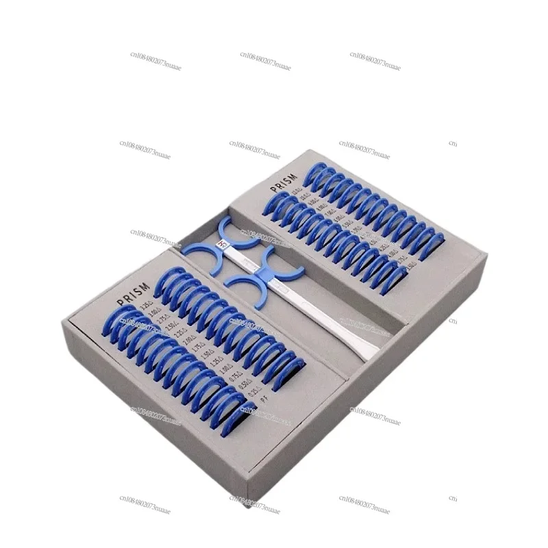 

Prism box strabismus quantitative fitting try-on disc stealth collection