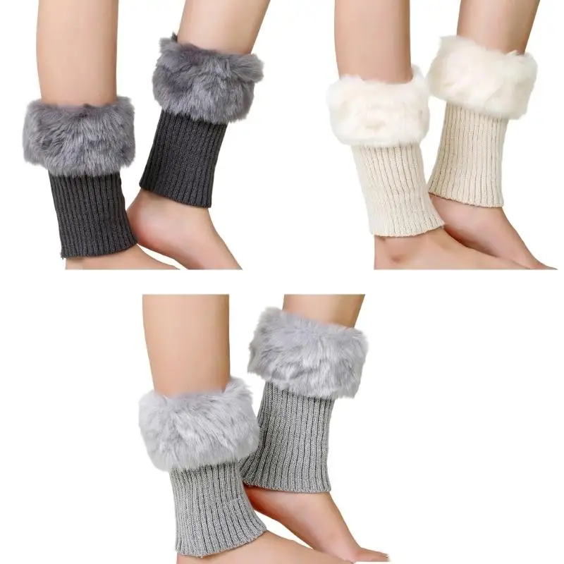 Calzini isolanti termici scaldamuscoli invernali in acrilico peluche 652F per attività all'aperto Uso domestico Scaldamuscoli in