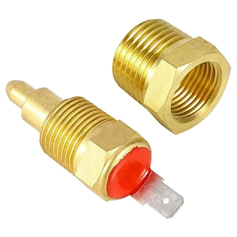 175°F to 185°F NPT 3/8 Car Engine Cooling Electric Fan Thermostat Temperature Switch Car Accessories