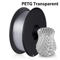 PETG 3D Printer Filament Transparent PETG Materials Consumables 1.75mm For PETG Transparent Material 3D Printer 250G/500G/1kg