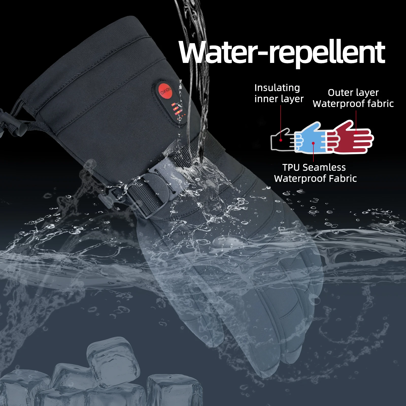 Rękawice narciarskie z podgrze – Snow Glove Insulated recenzja i cena