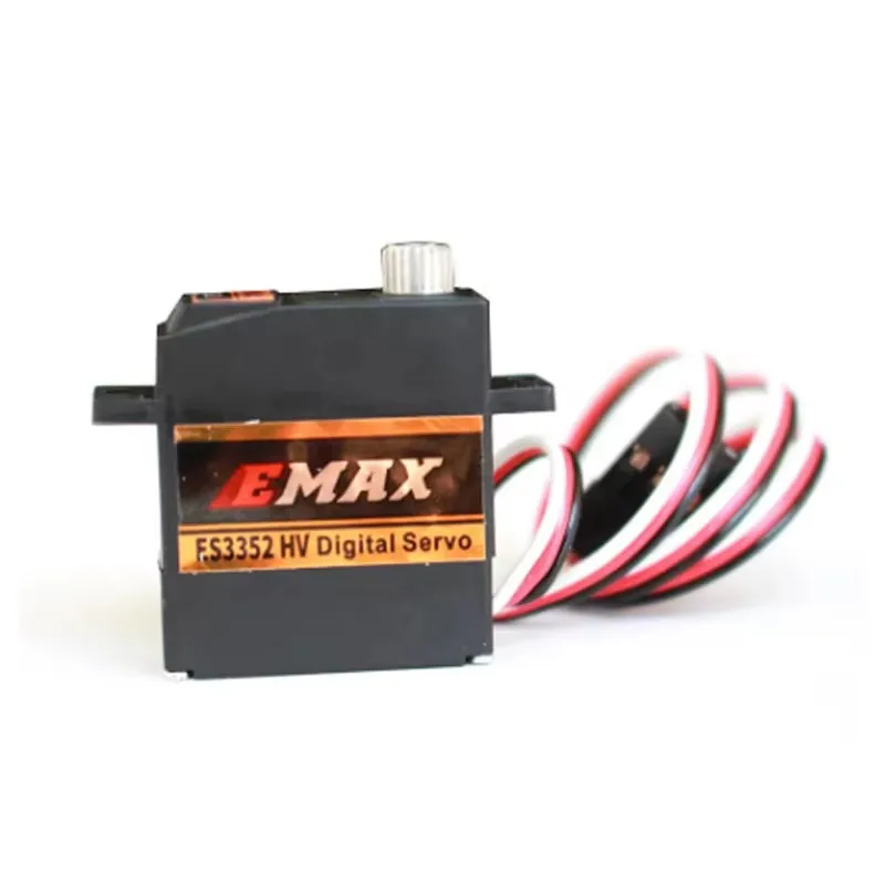 EMAX-Servo numérique standard tout usage, haute tension, engrenage en métal 12G, ES3352 HV, adapté pour voiture RC, robot, avion, importateur