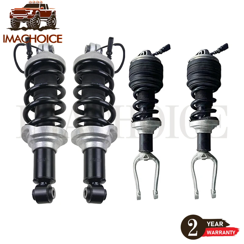 Full Set Front Rear Left And Right Air Shock Struts MagneRide For Lamborghini Huracan LP610 2015-2021 4T0412019AD 4T0512019L