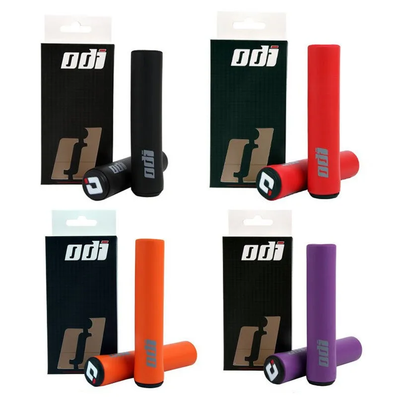 13CM Length Silicone Grips Mountain Road Folding Ultra-light Shock-absorbing Dirt-resistant Bicycle Grip Outdoor Sports