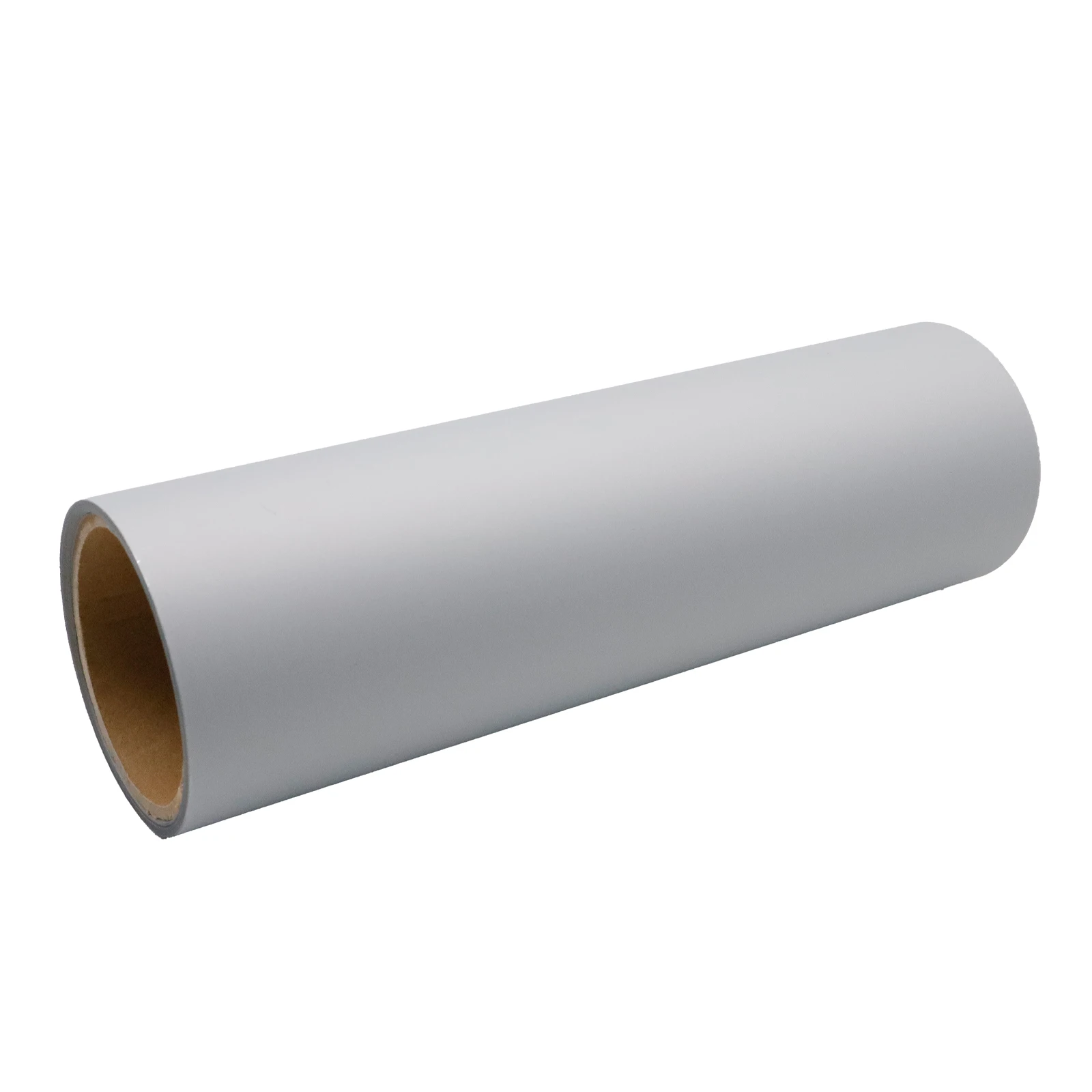 11.8in x 32.8ft/30cm x 10m DTF Matte Silver Film Roll Cold Peel DTF Transfer Special Films for T-shirts Heat Press DIY Printing