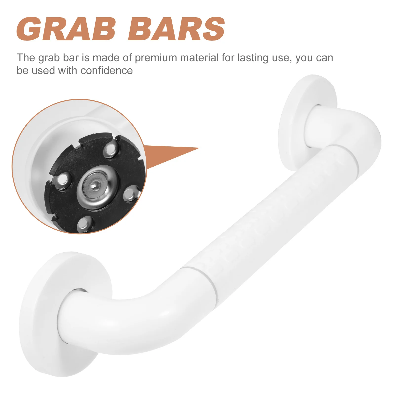 미끄럼 방지 안전 손잡이 욕실 화장실 핸드레일 스테인리스 스틸 나일론 두꺼운 노인 장애인 샤워 핸들 가정용 액세서리