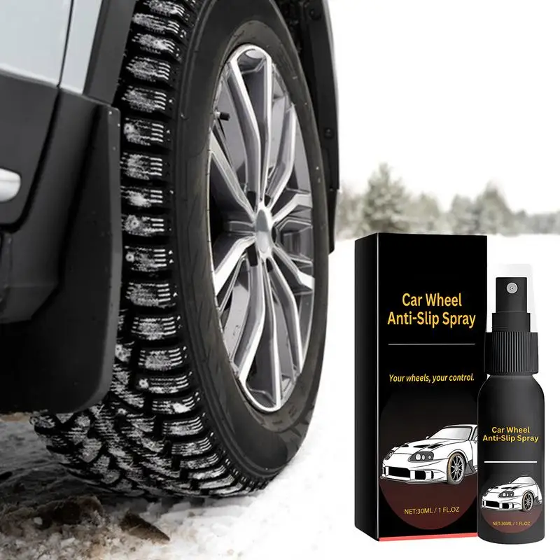 Wheel Non-Slip Cleaning Agent 30ml Car Wheel Care Agent Maintenance Agent Cleaning Refurbishing Agent Car Wheel Cleaner