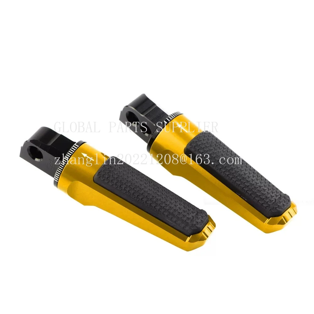 1 Pair Motorcycle Rider Foot Pegs Front Rear Pedal Footrest for YAMAHA MT03 MT07 MT09 MT-10