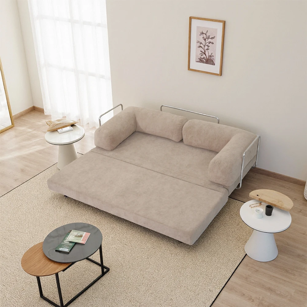 Wholesale Comfortable Compressed Custom Color Sectional Sofa Set Fabric Modern Foldable Living Room Hotel Hospital School
