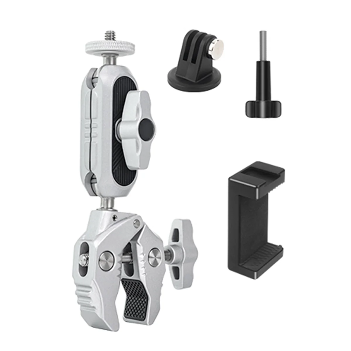 Sports Camera Bracket Set, Cycling Bracket, Suitable for Gopro12, Insta360 Sports Camera, Motorcycle Crab