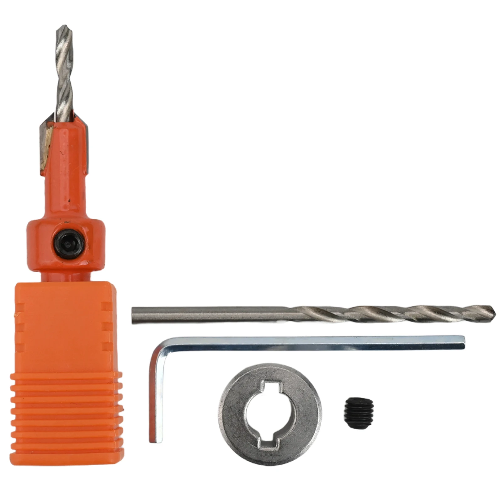 Adjustable Countersink Drill Bit Drill Bit Woodworking Drill Tool Orange Countersink Drill Bit User-Friendly Design