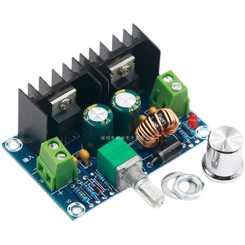

XH-M401 DC-DC Step-down Module XL4016E1 High-power DC Voltage Regulator Board, Maximum 8A with Voltage Regulator