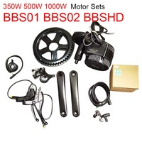 Bafang BBS02 48V 750W Mid Drive Motor Electric Bike Conversion Kit BBS02B 36V 350W 500W for Bicycle Powerful DIY EBike Engine