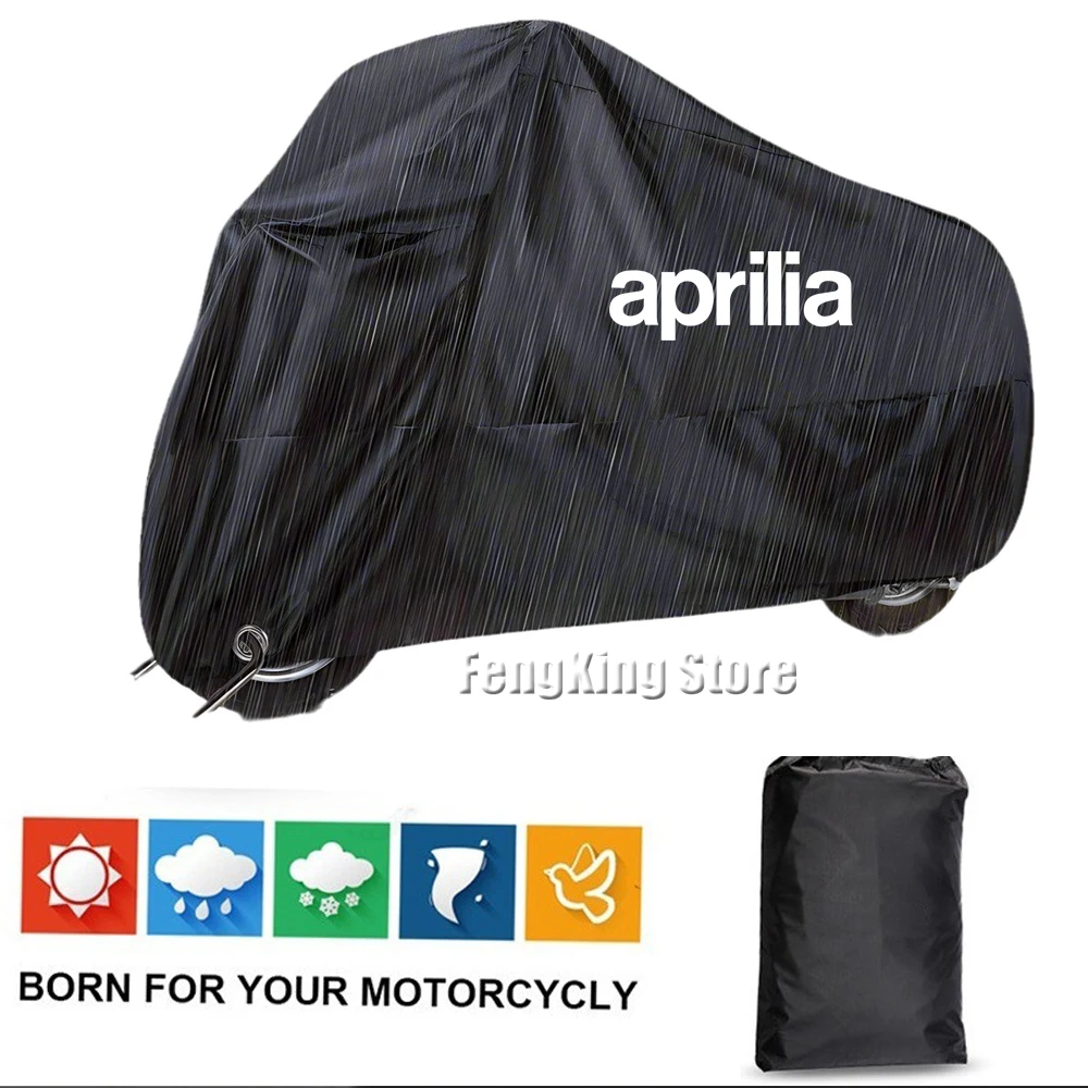 For Aprilia RSV4 RS660 RS4 RS125 Tuono V4 APR GPR150 GPR125 GPR250 Motorcycle Cover Outdoor Rain Dustproof UV Protector Covers