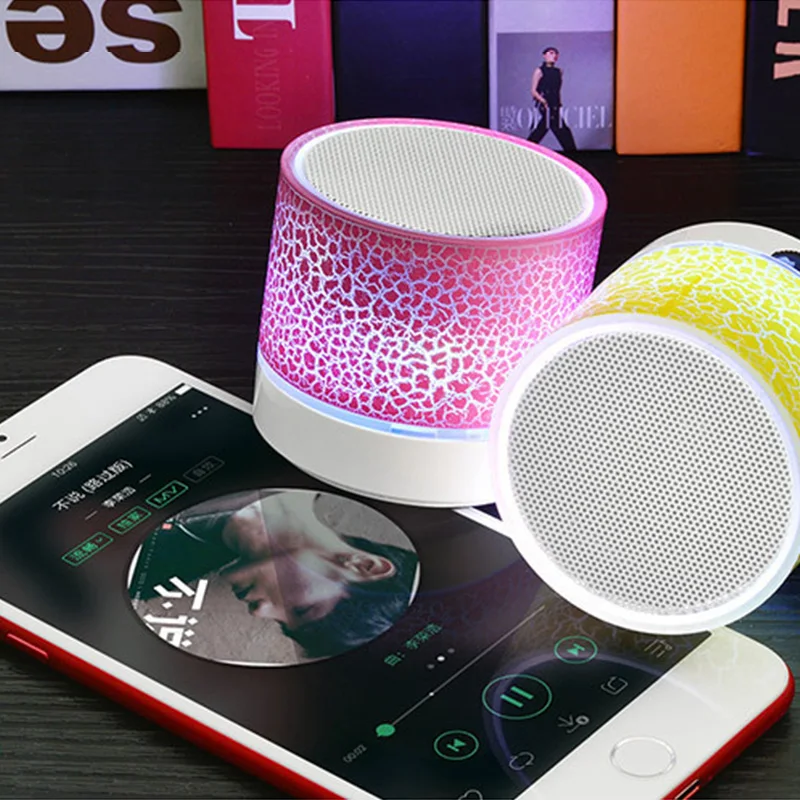 Portable ledWireless Caixa De Som Mini Bluetooth Speaker Music Sound Box Blutooth For Subwoofer Bocina System Mp3