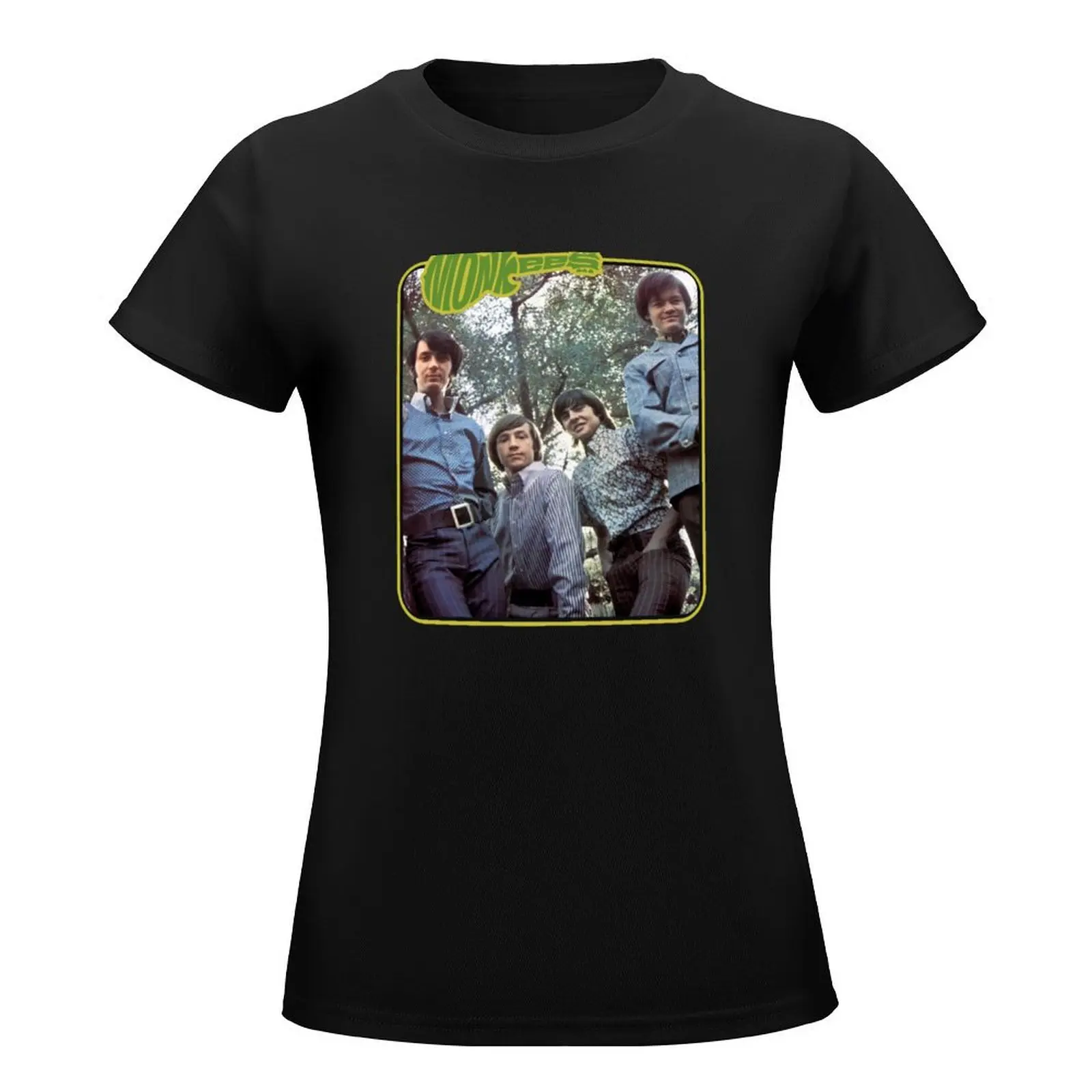 THE MONKEES BAND T-Shirt quick drying cute clothes t shirts for Women