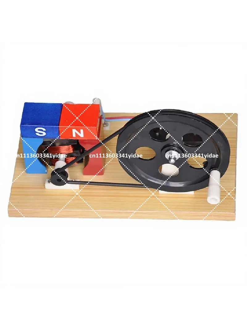 Hand Cranked Power Generation Teaching Tool Physics Electromagnetic Experiment Faraday Demonstration