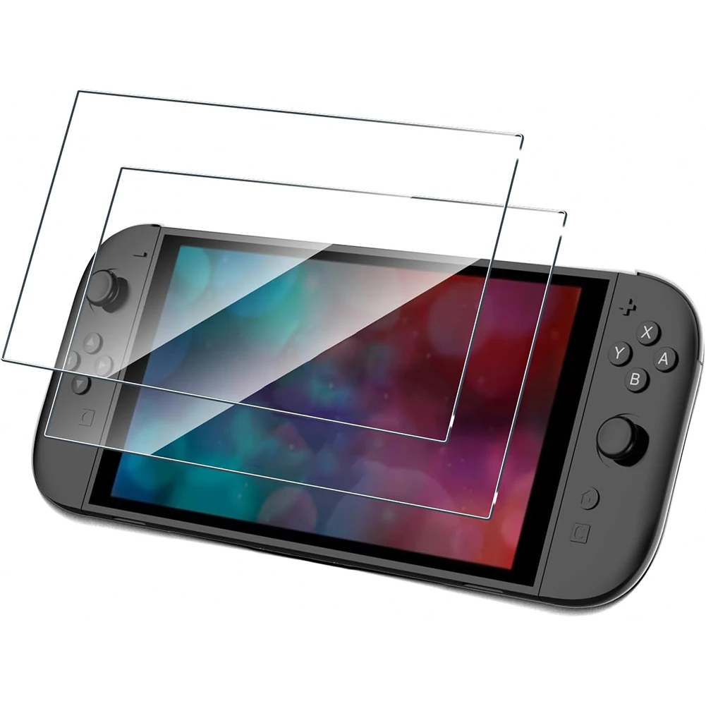 For Nintendo for Switch 2 Tempered Glass Screen Protector Films Anti-Scratch Tempered Glass Film Tempered Glass Protective Film