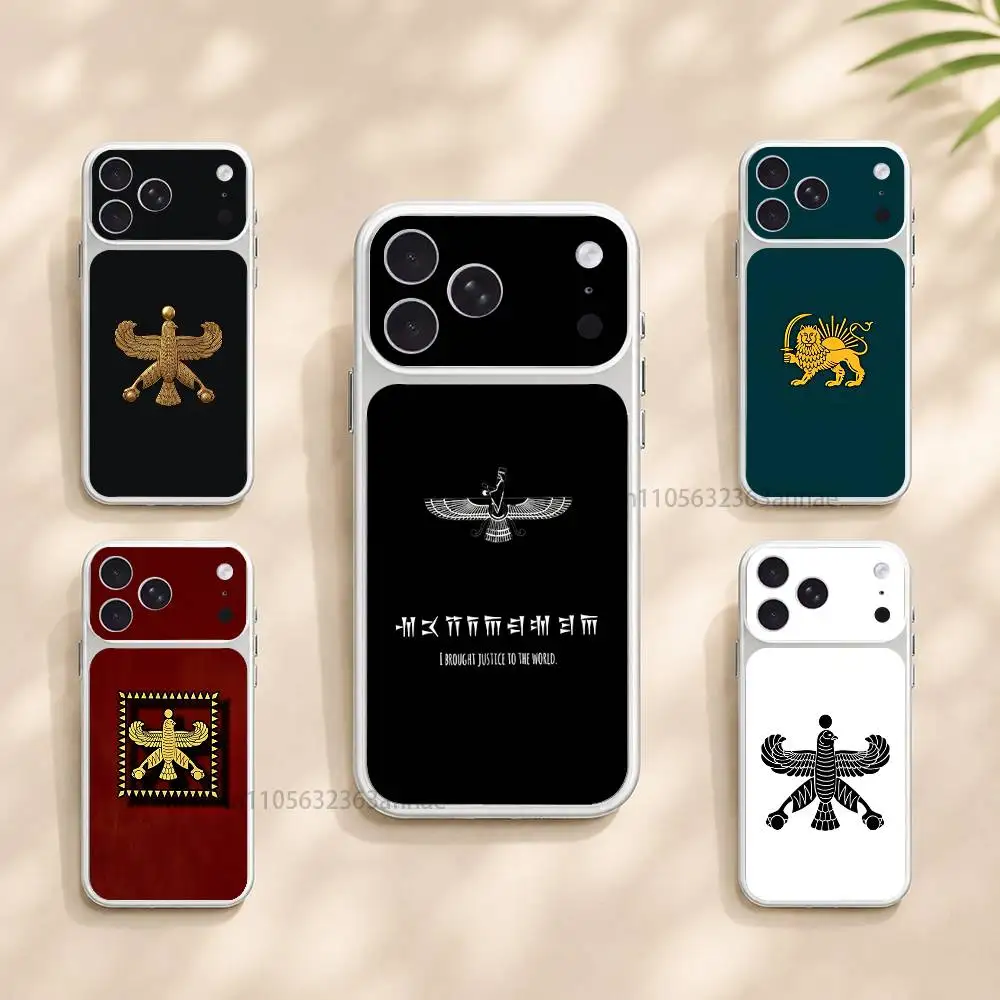 Achaemenid E-Empire Protective Sticker for iPhone 17,18 Pro 17,18 ProMax Full Body Back Cover Decal Skin