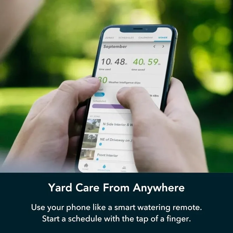 Rachio 3 Smart Sprinkler Controller: 16 Zone | Simple Auto Schedules, Quick Run, Local Weather Intelligence. (Save Water w/ Rain