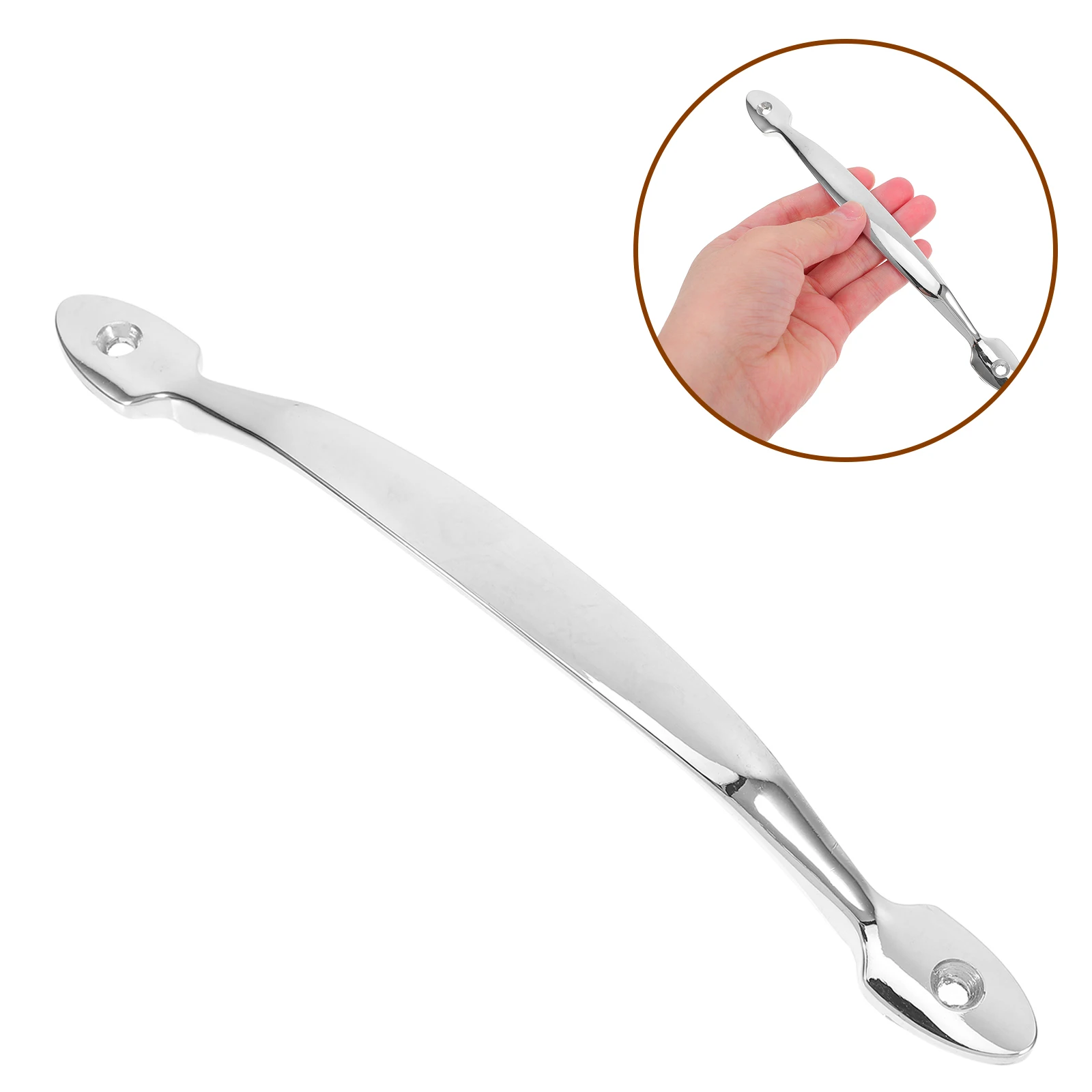 

2 Pcs Handle Cupboard Pull Handles Barn Door for Cabinets Dressing Table Hardware Silver