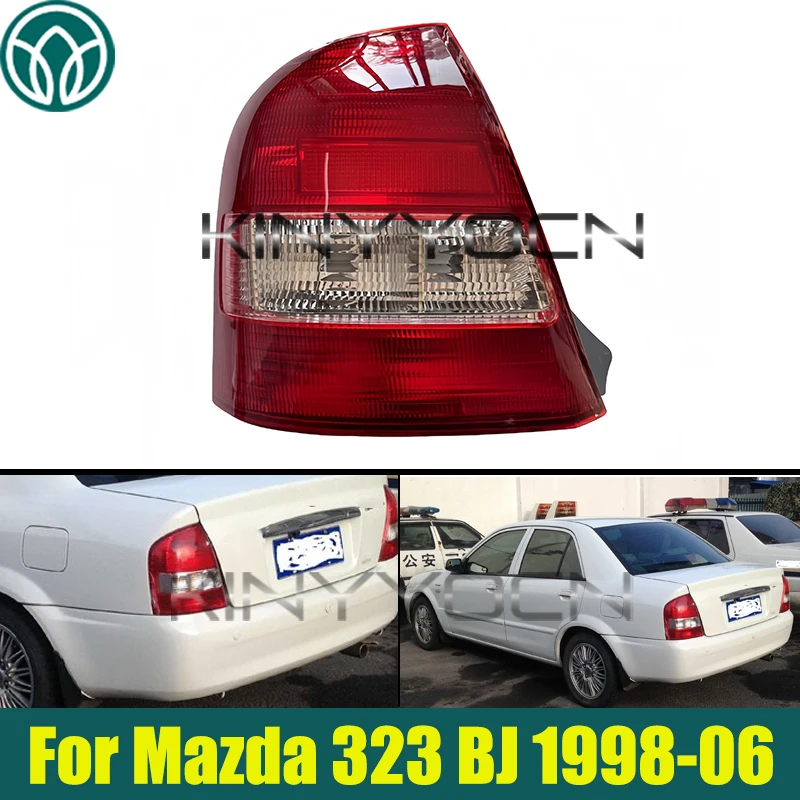 

Rear Bumper Taillight Taillamp Whitout Bulbs For Mazda 323 BJ 1998-2006 Tail Light Signal Lamp Warning Brake Light