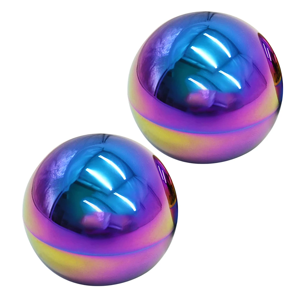 

2pcs 12CM Stainless Steel Garden Metal Ball Garden Decor Globes for Reflective Globe Stainless Steel Gazing Ball Yard L