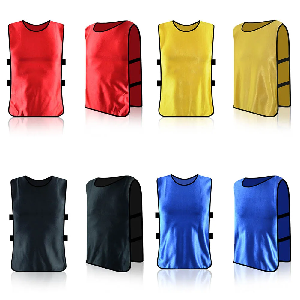 

1Pcs 45*66cm Adults Men Football Vest Soccer Pinnies Jerseys Quick Drying Basketball Running Vest Youth Practice Training Bibs