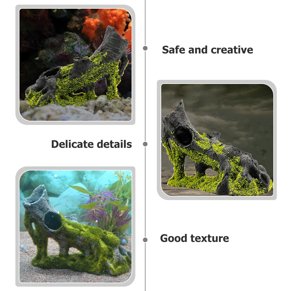 Branch Landscaping Decoration Desktop Fish Tank Tree Trunk Resin Realistic Aquarium