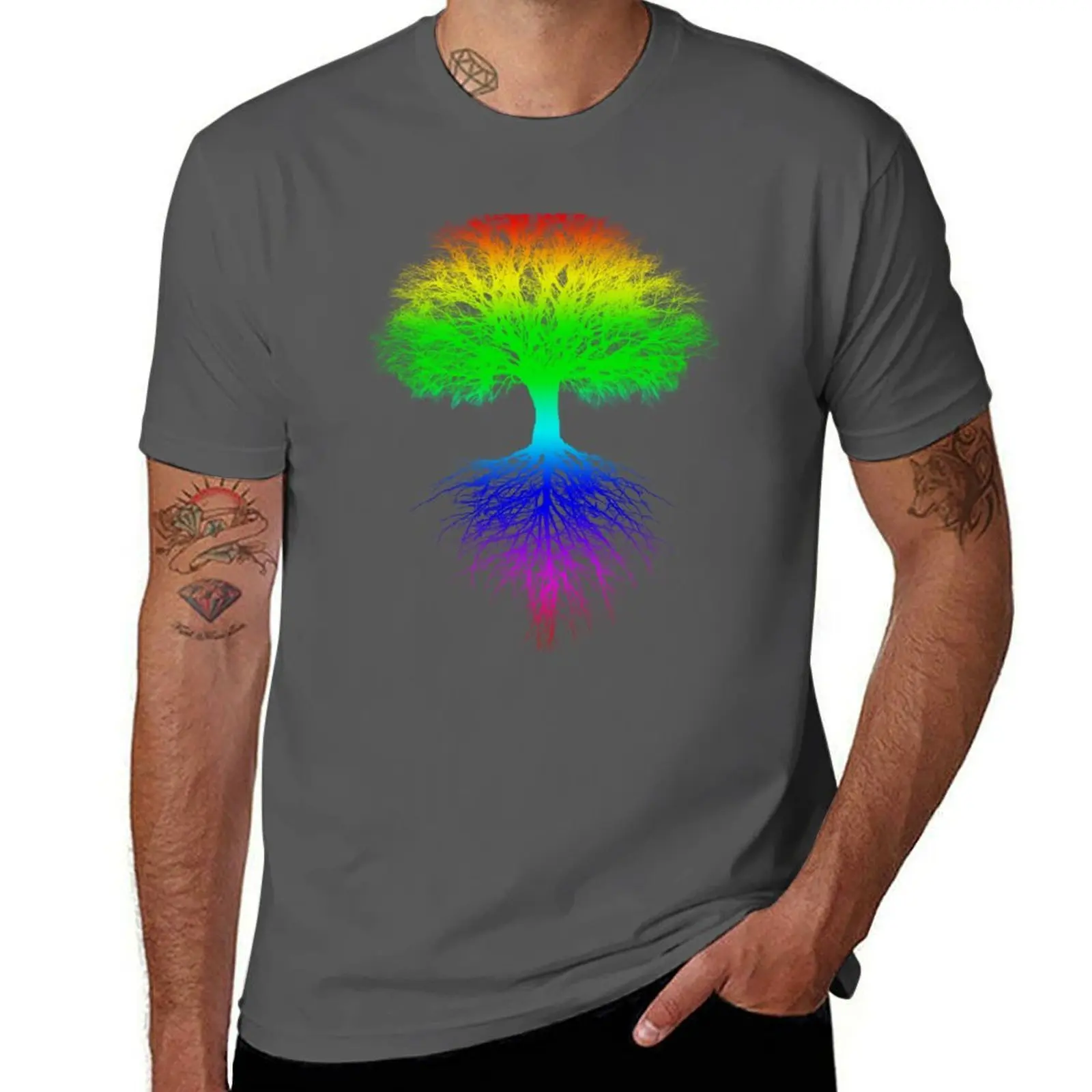 

Lollypops Rainbows Sunshine, and T-Shirt No Iron Casual Short Sleeve Top