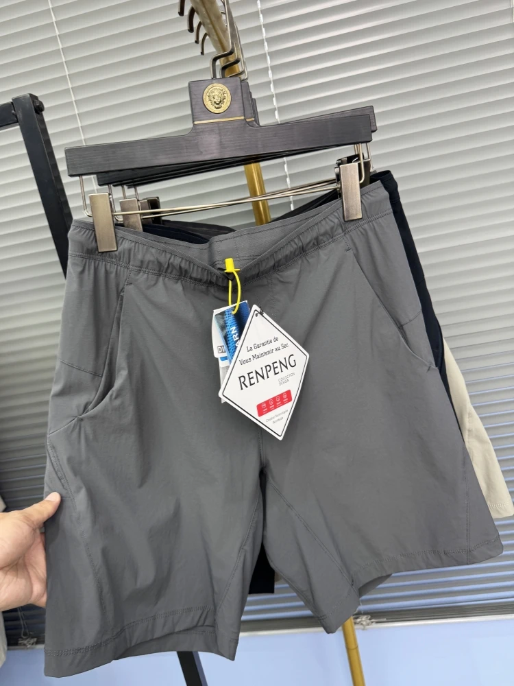 

Svip X500 Outdoor Elastic Qui Dry Pants Lightweight Breathable Cool Feeling Straight Leg Casual Five-Quarter orts for Men