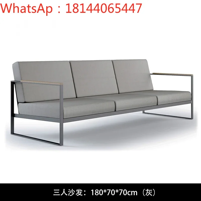 

Making outdoor sofa, courtyard, outdoor terrace, garden, sunscreen, waterproof furniture, aluminum alloy