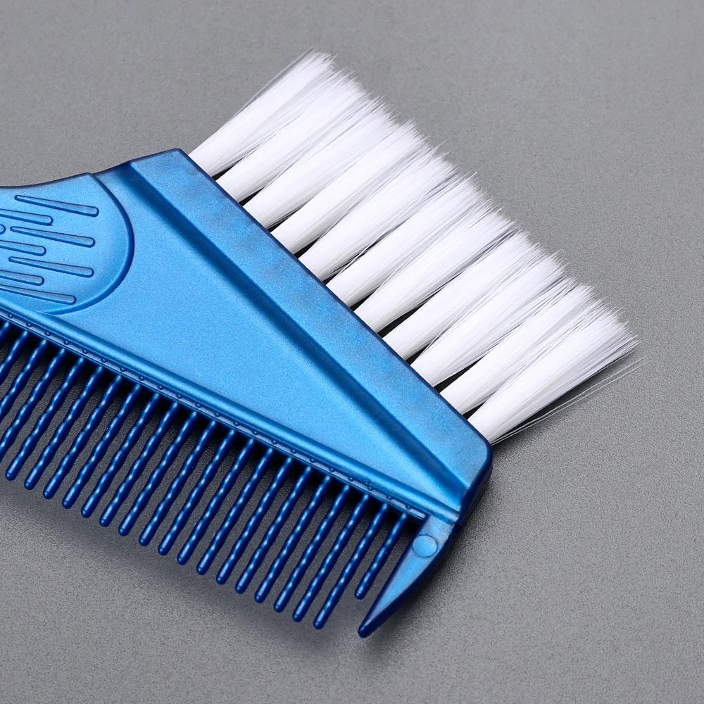 Friseur-Haarfärbepinsel mit Doppelkopf, Rutschfester Farbcreme-Pinsel, Haarfärbepinsel, Haarfärbemittel-Applikator, Staubpinsel-Werkzeug – Detail 11