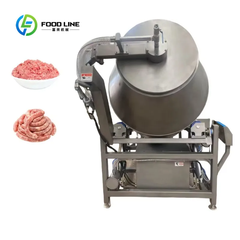 Customized vacuum meat tumbler meat massager 2500L electric stainless steel industrial marinating equipment for meat plant
