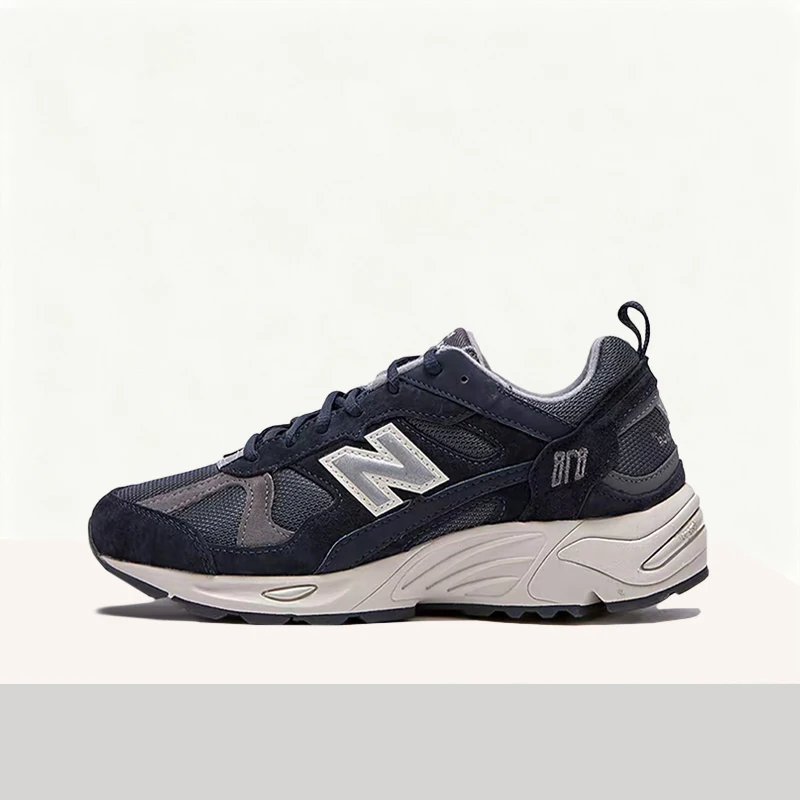 New Balance NB878 Unisex Blue-Gray Low-Top Shoes – Sports Comfort Shock-Absorbing Breathable Sole & Durable Fit CM878KE1