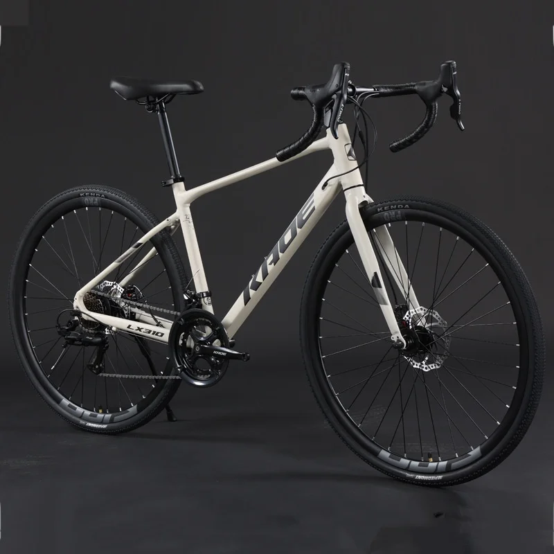 YTYIN سبائك الألومنيوم مقبض منحني 24 27 سرعة الطريق الدراجة المزدوج مكبح قرصي دراجة دراجة هوائية جبلية للبالغين #5