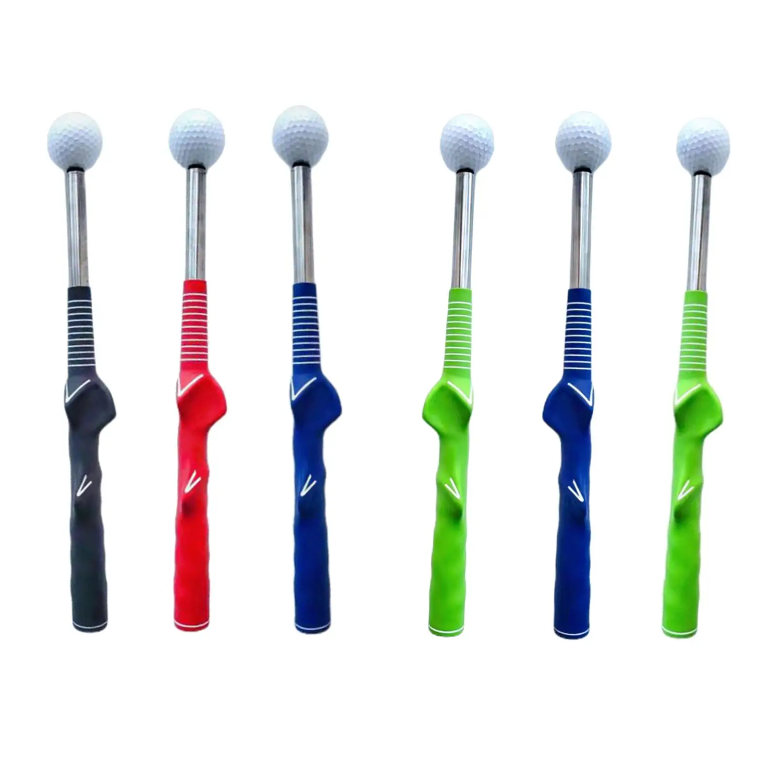 Golf Swing Trainer Aid Golf Practice Nonslip Training Aid Telescopic Warm up Rod