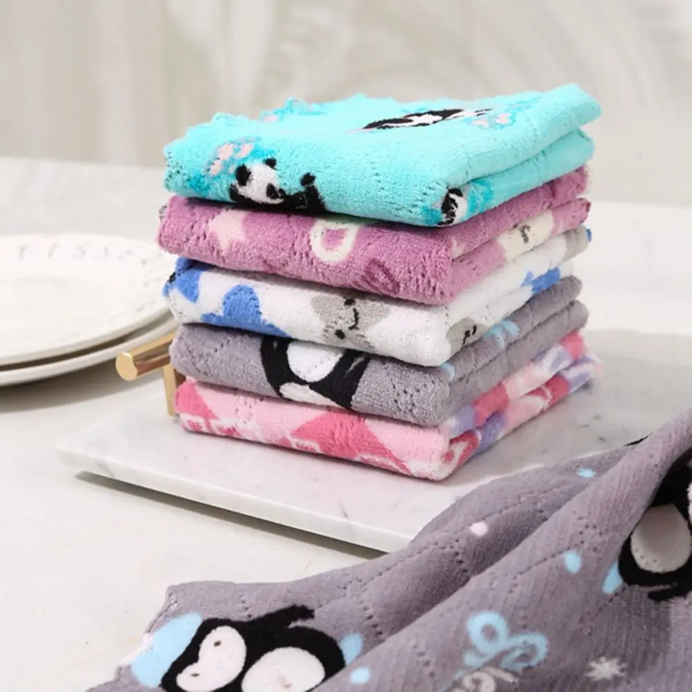 Cute Handkerchief Kitchen Kitchen Supplies Quick Drying Cleaning Cloth Dishcloths Kitchen Towels Hand Towels Dish Rags