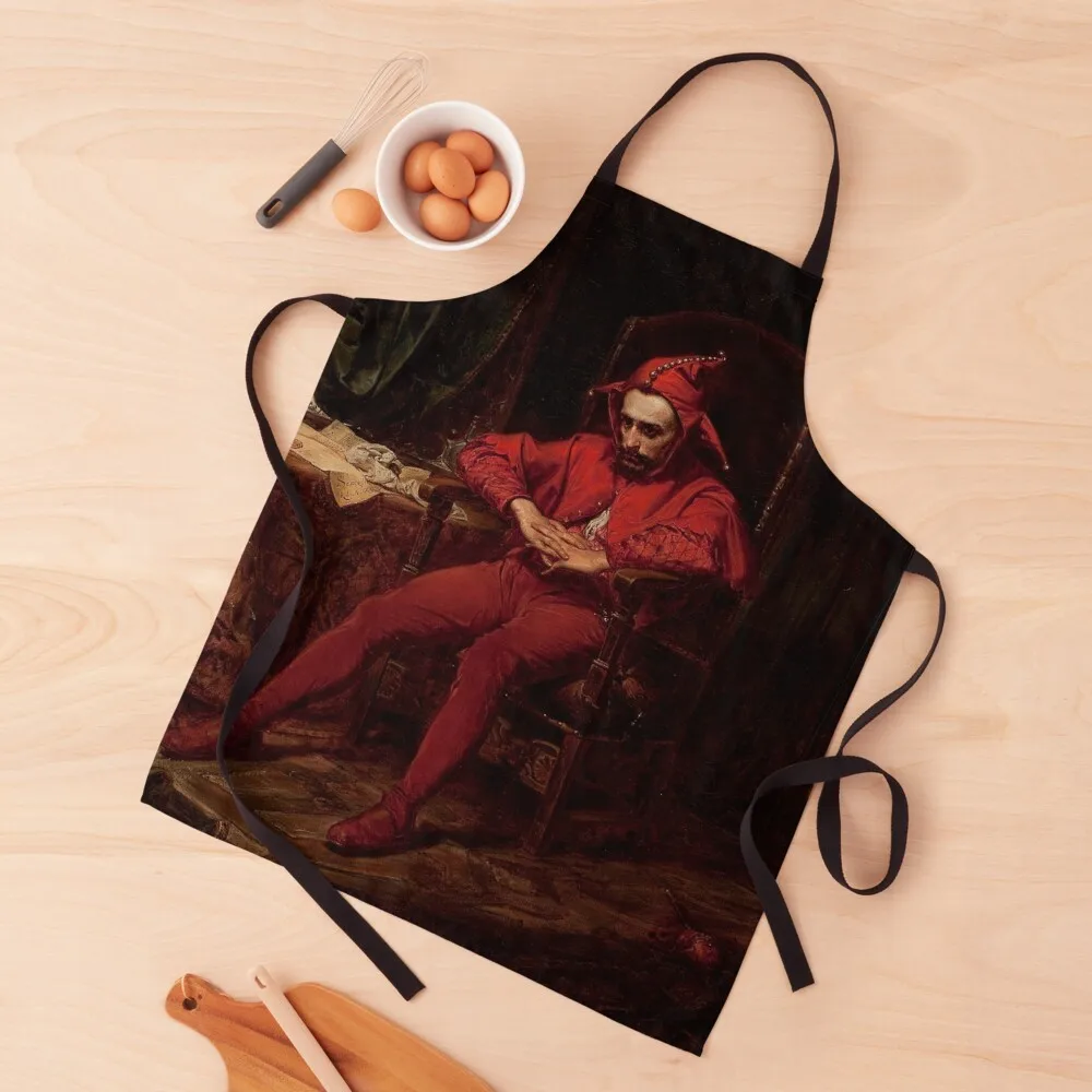 

Jan Matejko - Stańczyk Apron custom women's kitchen Cute Kitchen Kitchen Things And For Home Manicurists Apron