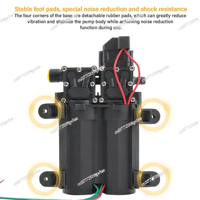 7-9LPM high pressure double diaphragm pumps