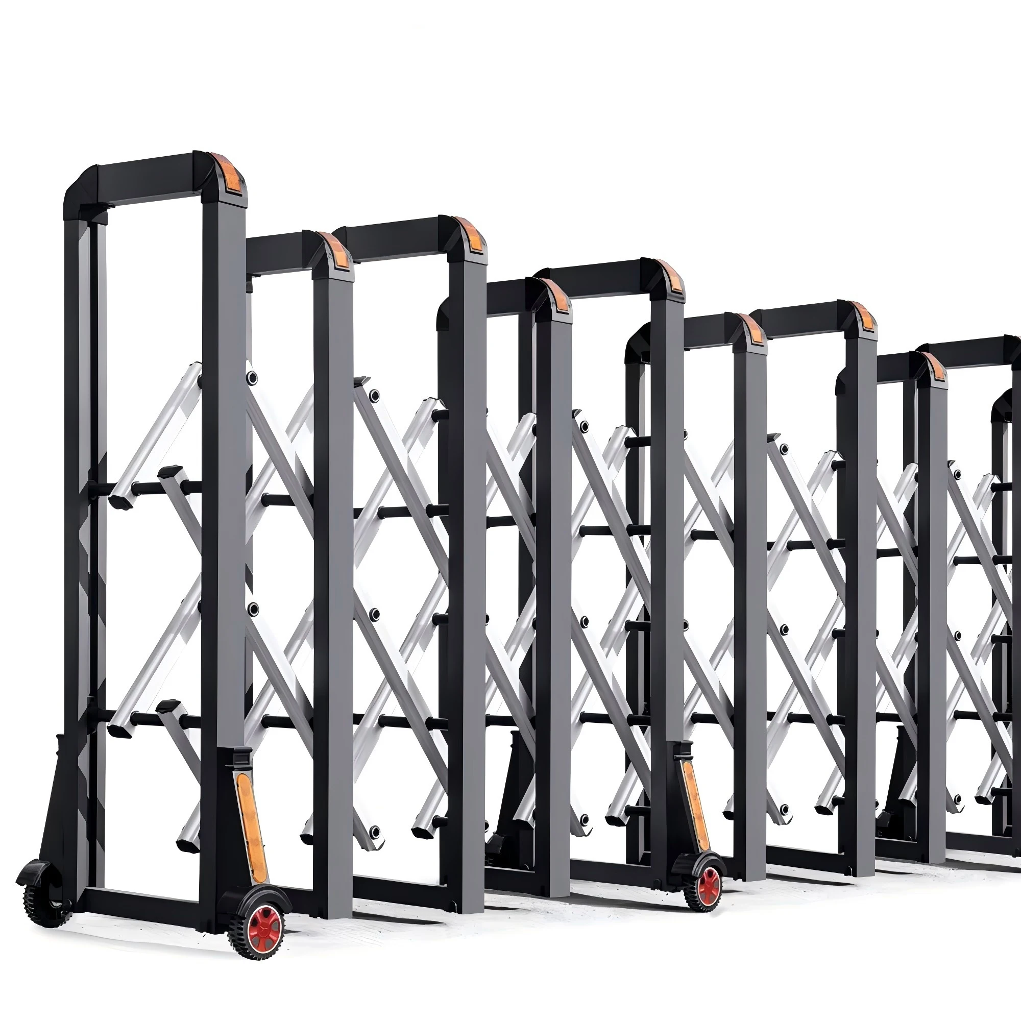 

Qigong Outdoor Traffic Barrier Highway Guardrail Steel Rolling Road Barricade For Crowd Control