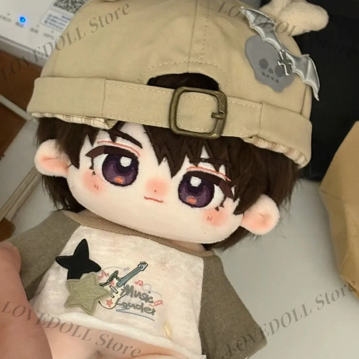 

20cm Love and Deepspace Caleb Game Cotton Doll Body Figures Plushies Dress Up Plush Toys Birthday Gift Anime