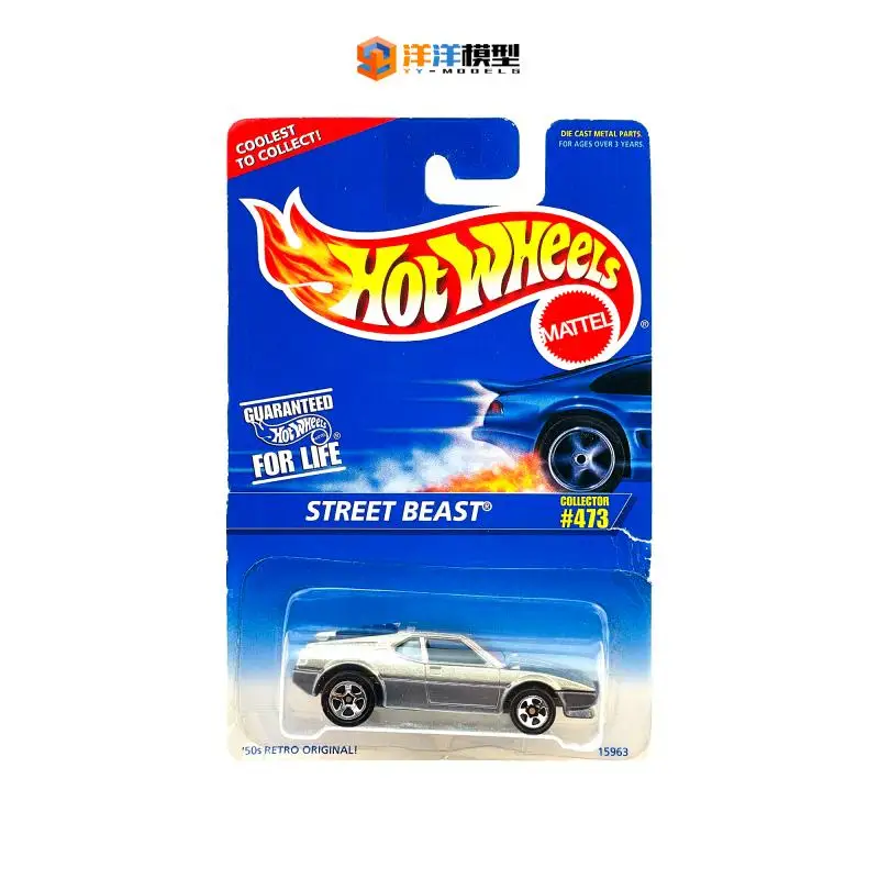 

Hot Wheels 1:64 Street Beast 50-х годов, ретро-коллекция литых под давлением сплавов, модель тележки, украшения