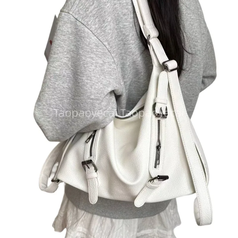 

Multifunctional Bag Women's New Large-capacity Casual Shoulder Premium Tote Versatile Fashion Shoulder Messenger Bag Exquisite