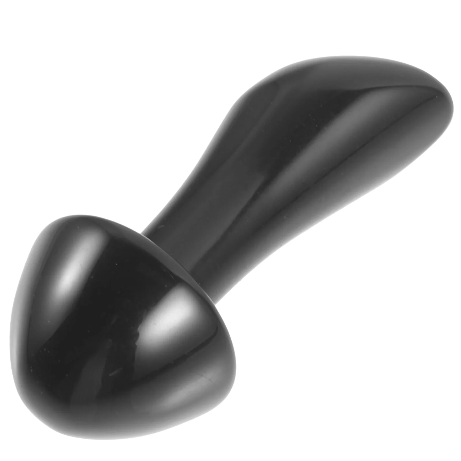 أداة تدليك الوجه من اليشم على شكل فطر، مدلك وجه صغير محمول ومريح لاستخدام رأس العين